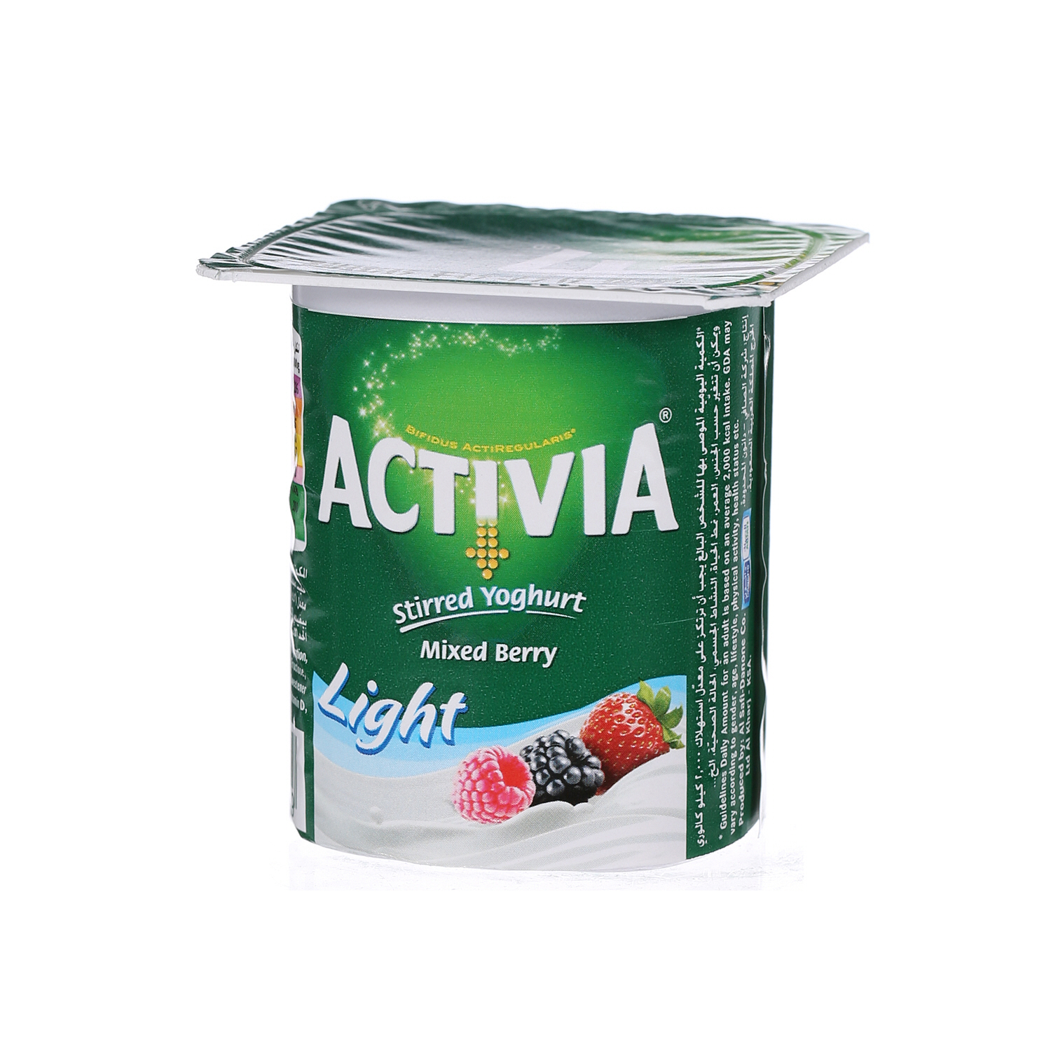 Al Safi Danone Activia Flavoured Yoghurt Mixed Berry Light 120 g