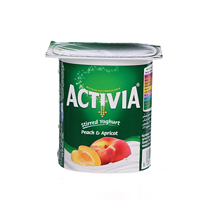 Al Safi Danone Activia Flavoured Youghurt Peach & Apricot 120 g