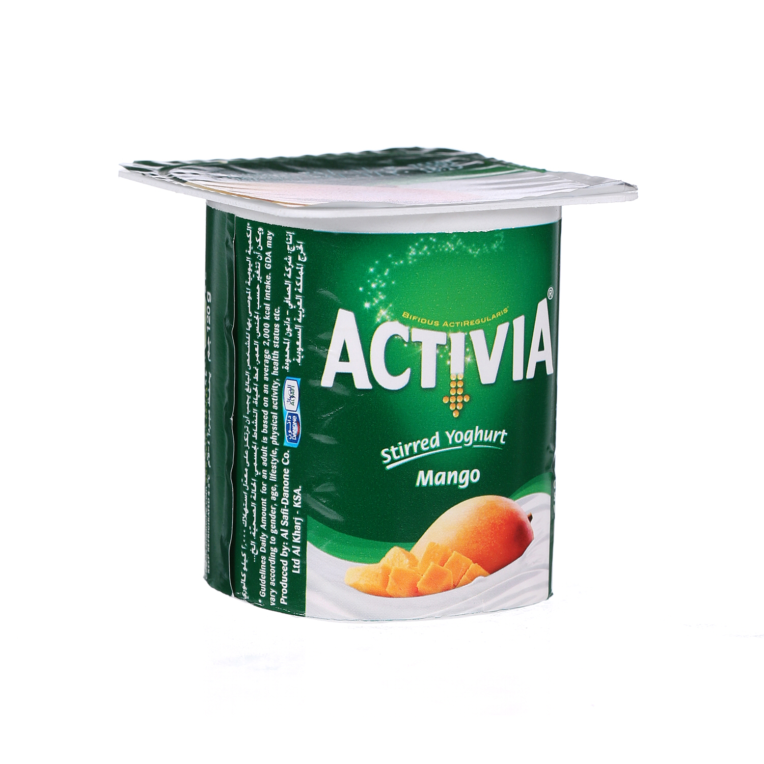 Al Safi Danone Activia Flavoured Youghurt Mango 120 g