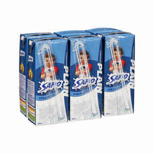 Al Safi Danone Uht Milk Plain 6 x 200 ml