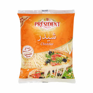 President Shredded Cheddar 200 g