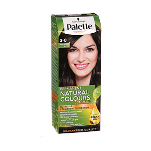 Palette Permenant Natural Colors Dark Brown 3-0 Palette Permenant Natural Colors Dark Brown 3-0