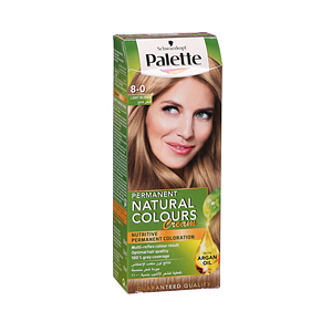 Palette Permanent Naturals Color Creme 8-0 Light Blonde Palette Permanent Naturals Color Creme 8-0 Light Blonde