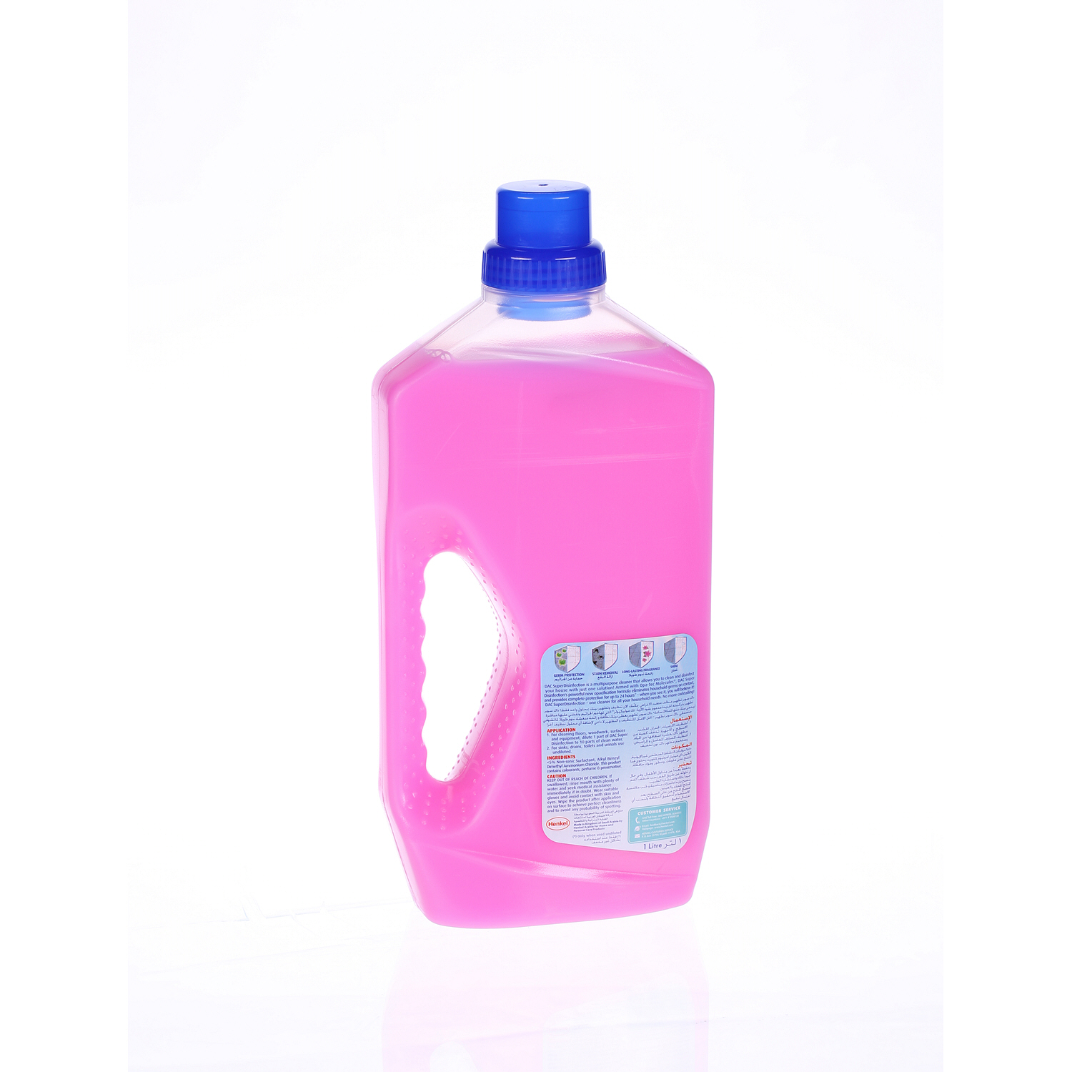 Dac Disinfectant Plus Multi Purpose Rose 1 L