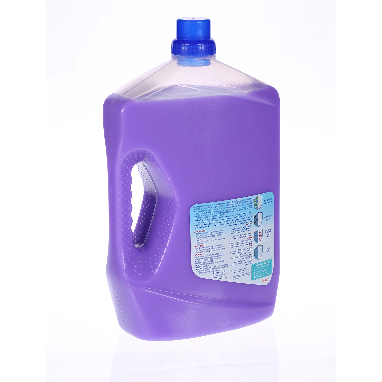 Dac Disinfectant Plus Multi Purpose Lavender 3 L