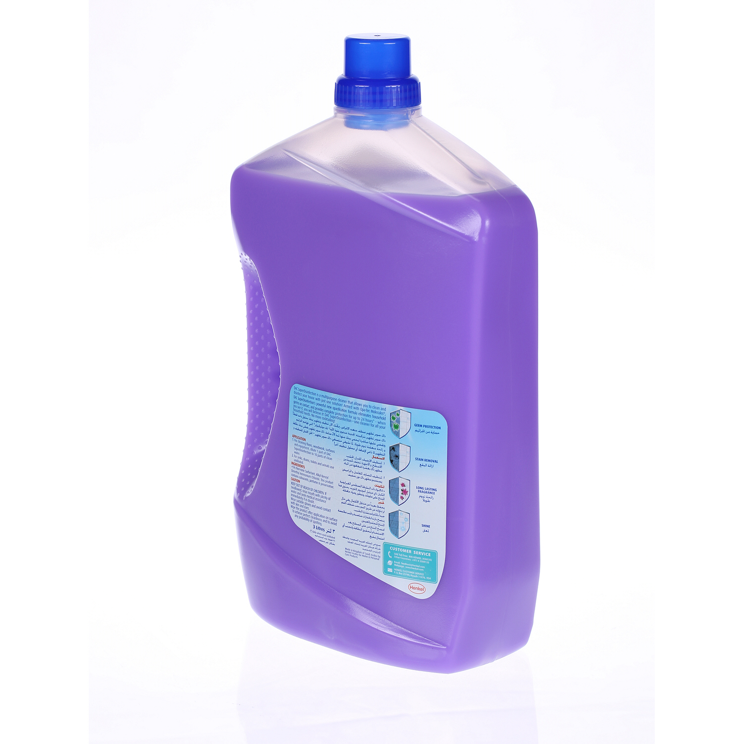 Dac Disinfectant Plus Multi Purpose Lavender 3 L