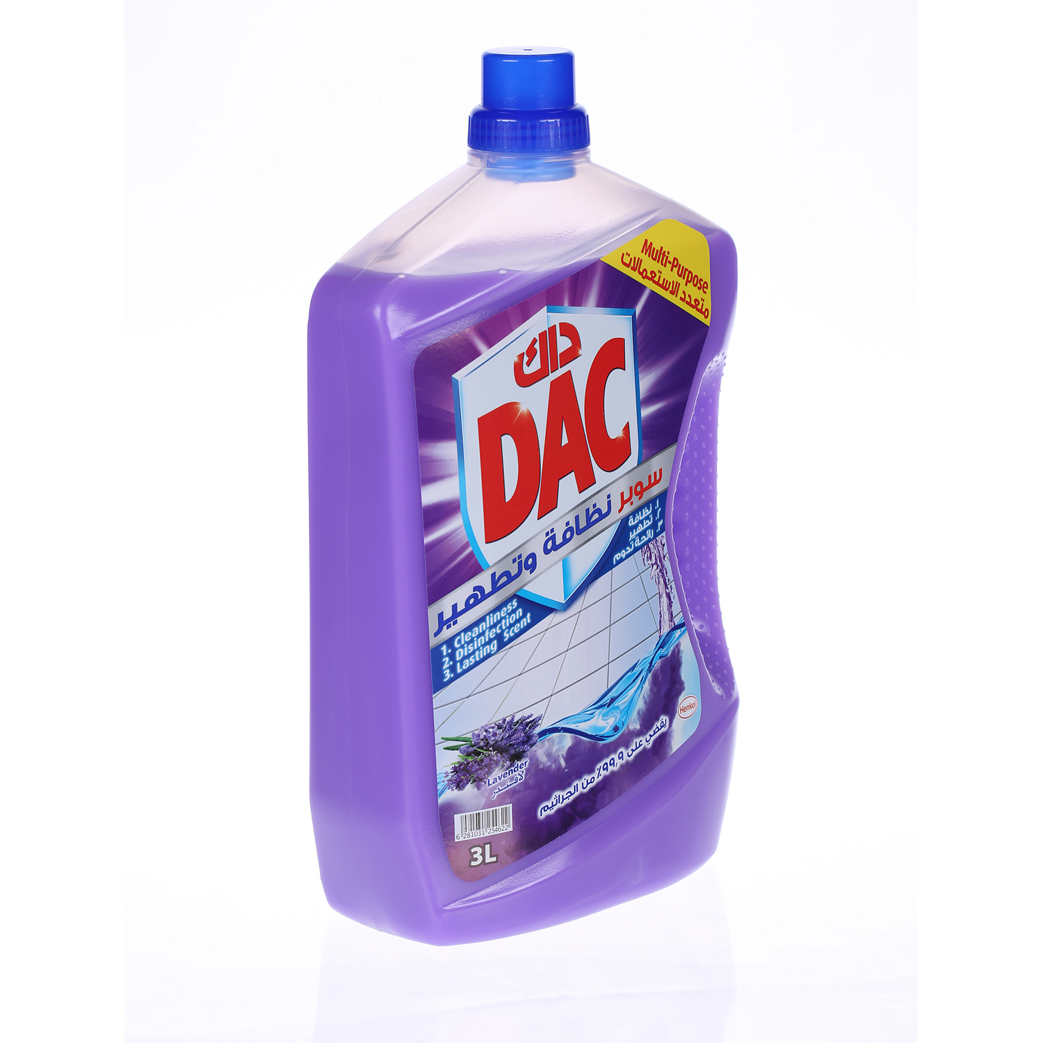 Dac Disinfectant Plus Multi Purpose Lavender 3 L