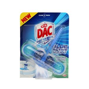 Dac Blue Active Toilet Rim Block Eucalyptus 50 g