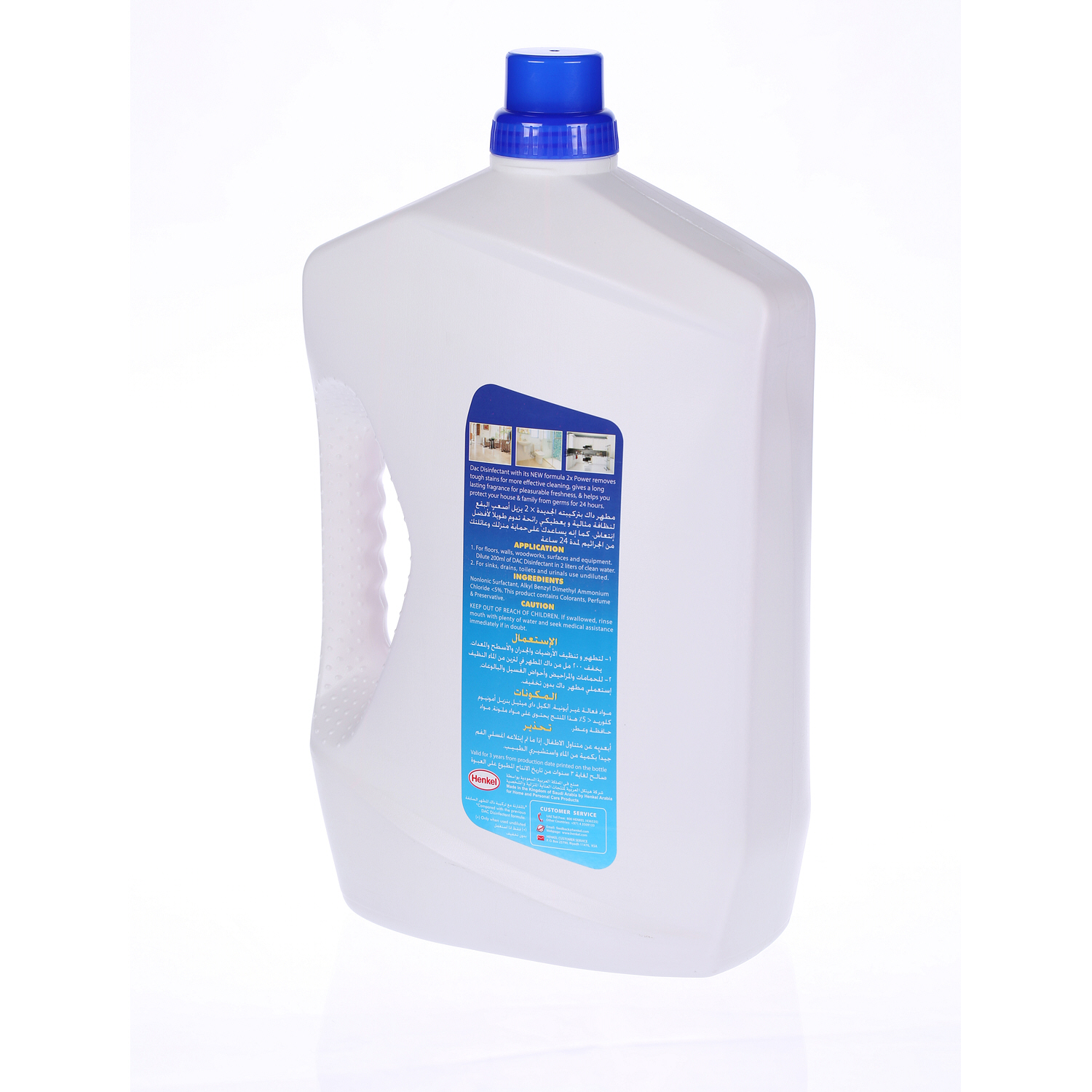 Dac Disinfectant Stronger Rose 3 L