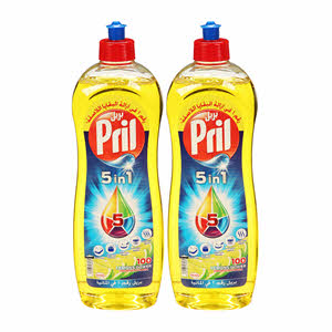Prill Dishwash Liquid Lemon 950ml x 2PCS