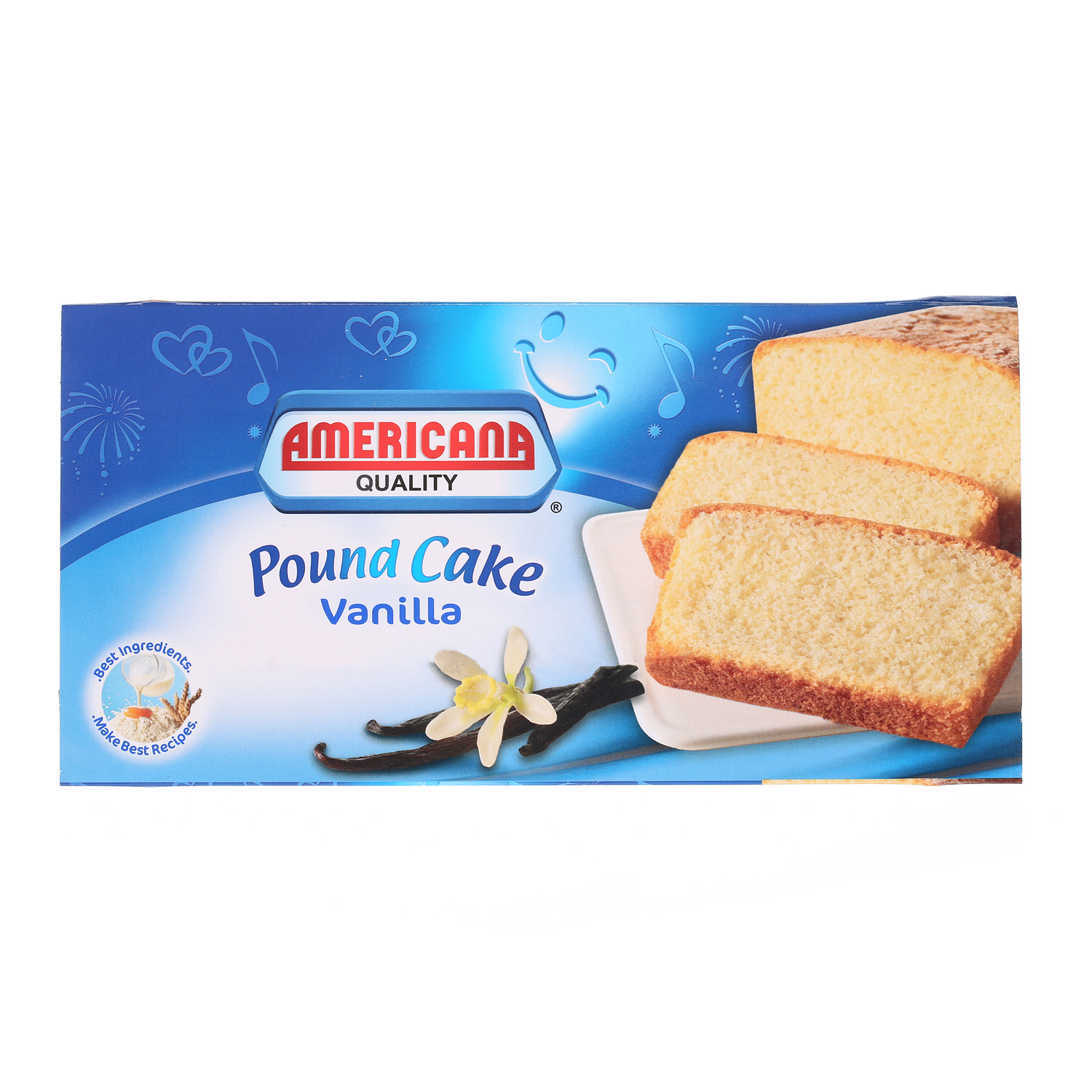 Americana Pound Cake Vanilla 300gm