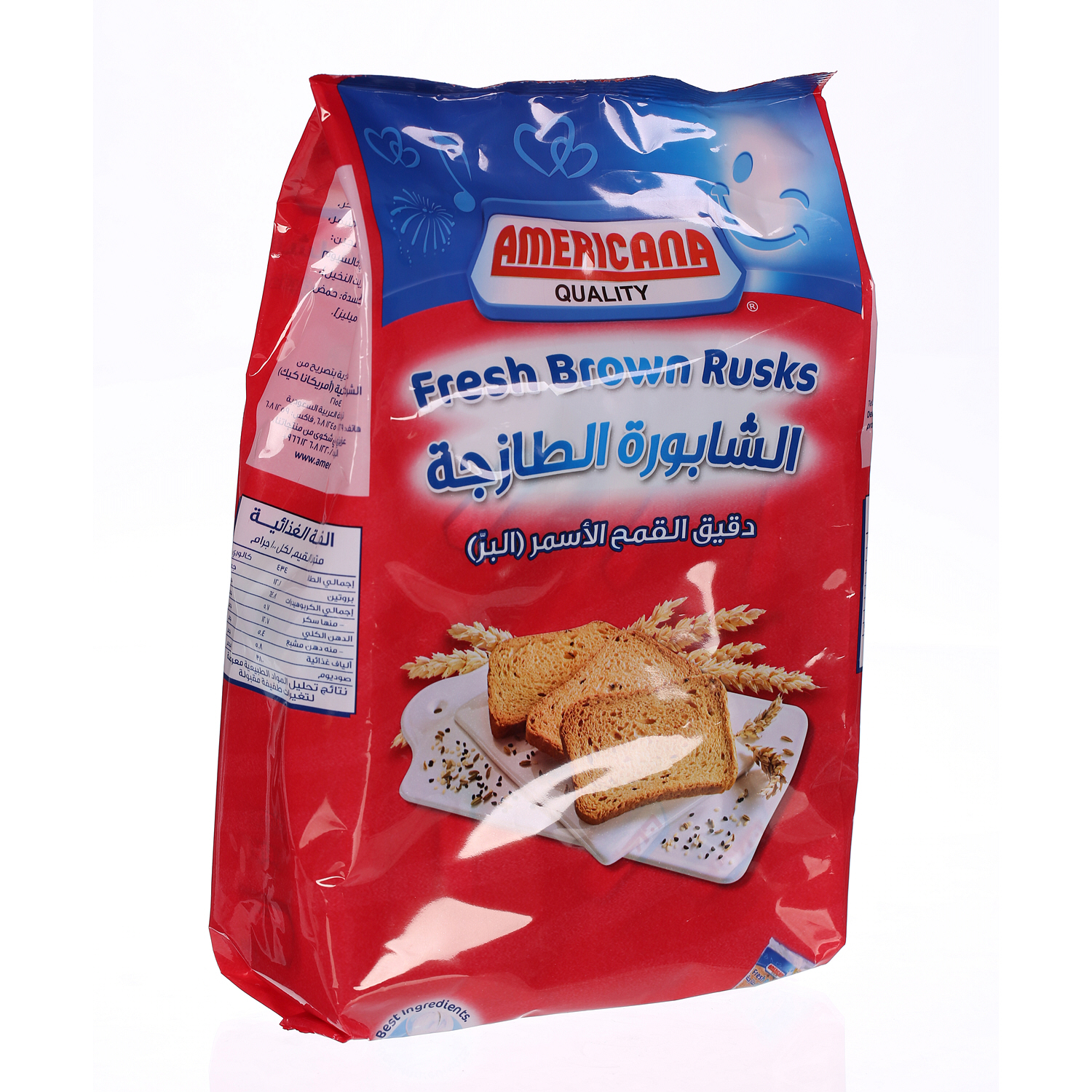 Americana Cakes Rusk Diet Red 375 g