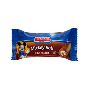 Americana Micky Rolls Chocolate 20 g