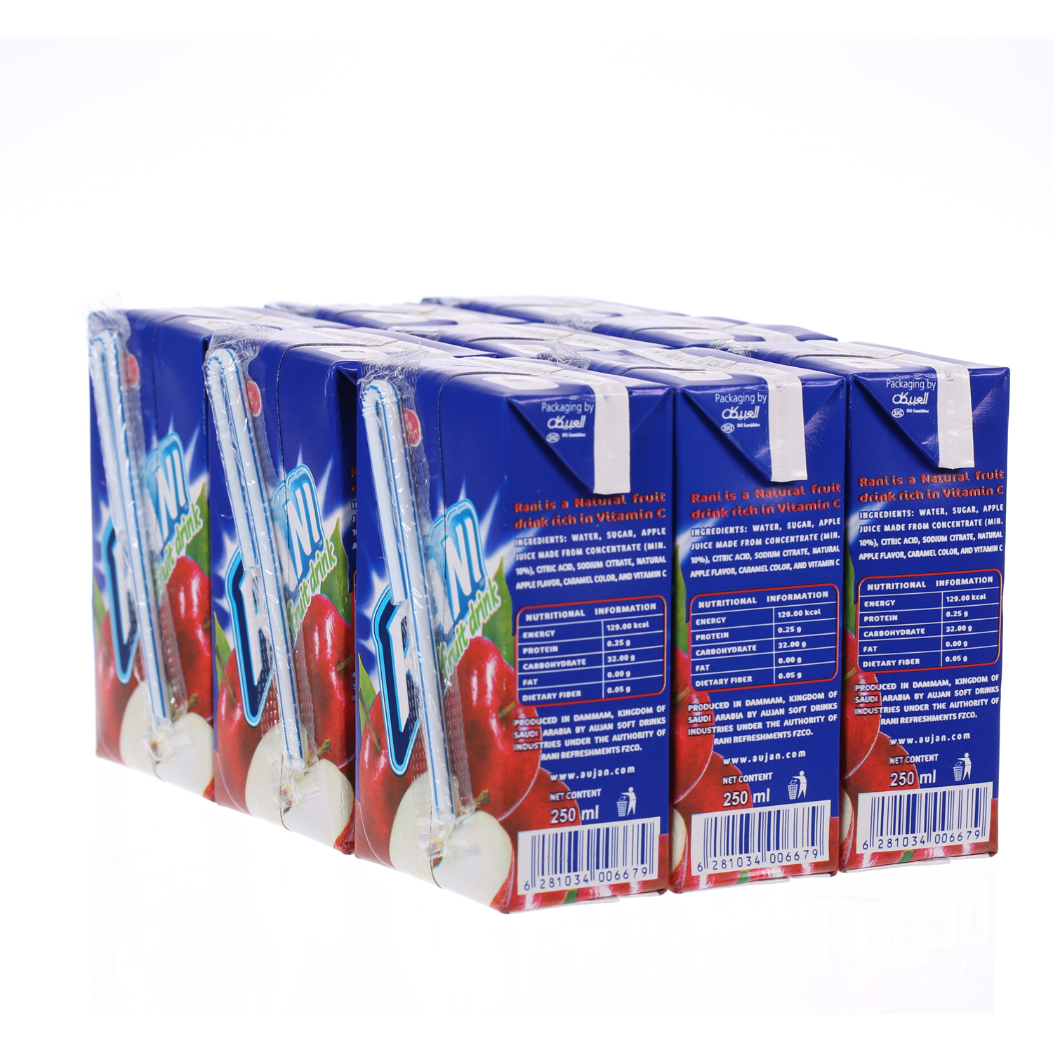 Rani Apple Tetra 250Ml - 9Pcs