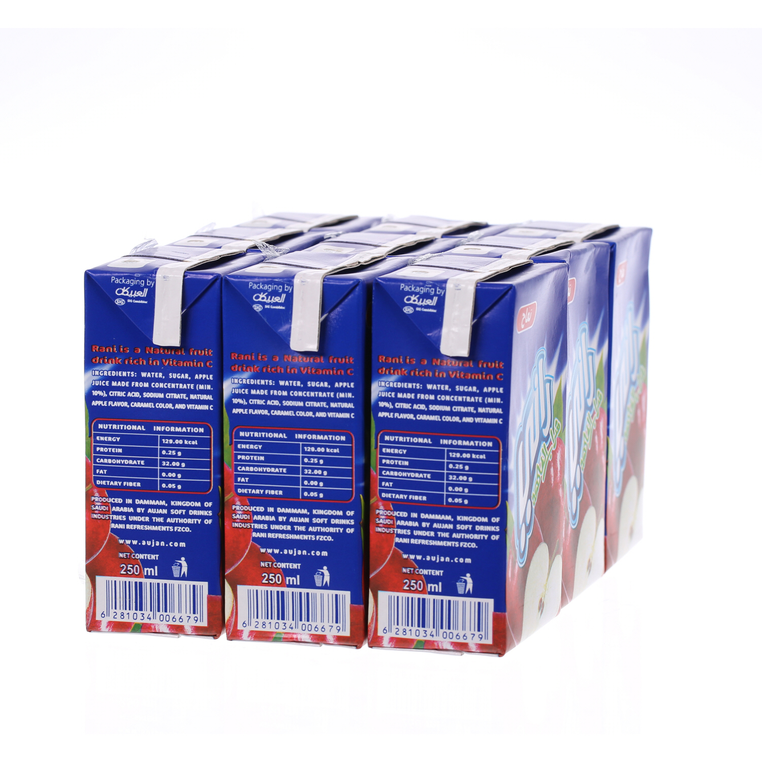 Rani Apple Tetra 250Ml - 9Pcs