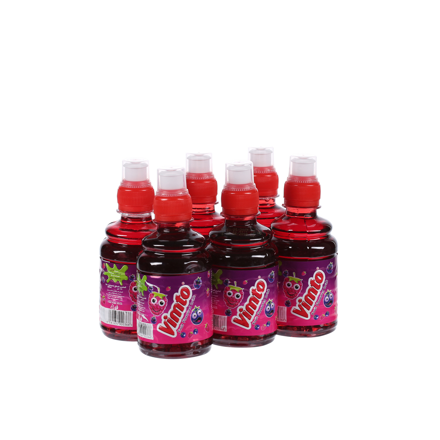 Vimto Sports Cap Bottle 250ml × 6'S