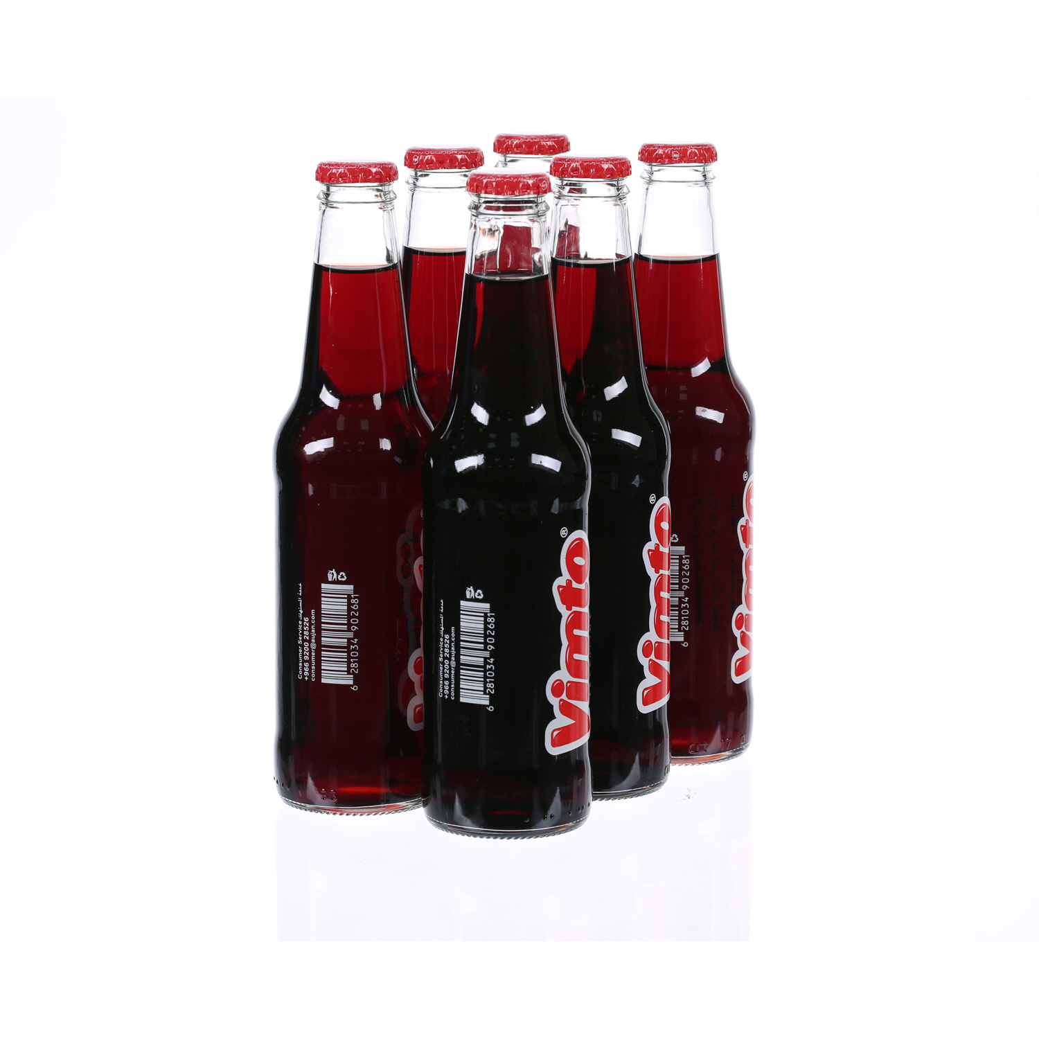 Vimto Sparking Glass Bottle 330ml × 6'S