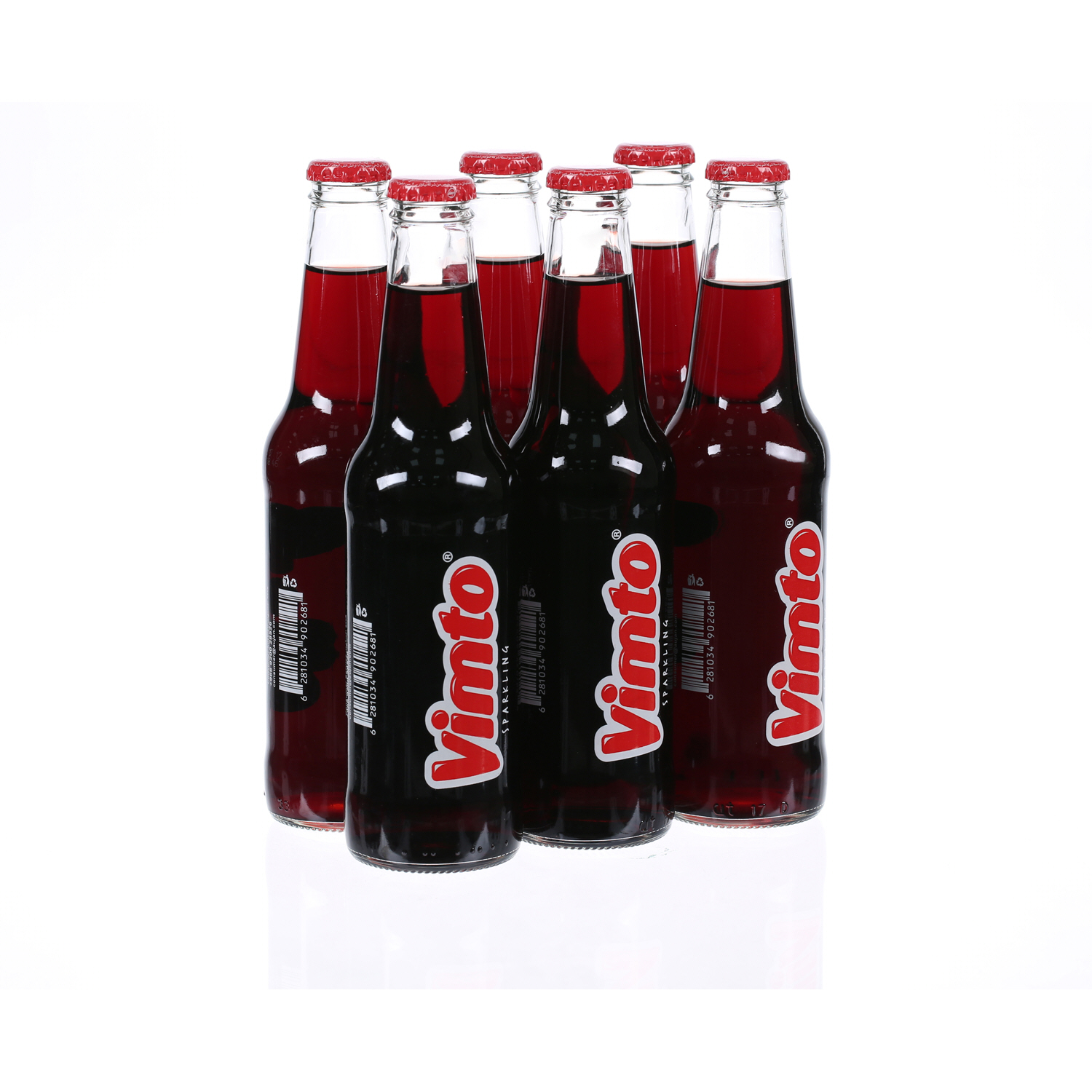 Vimto Sparking Glass Bottle 330ml × 6'S