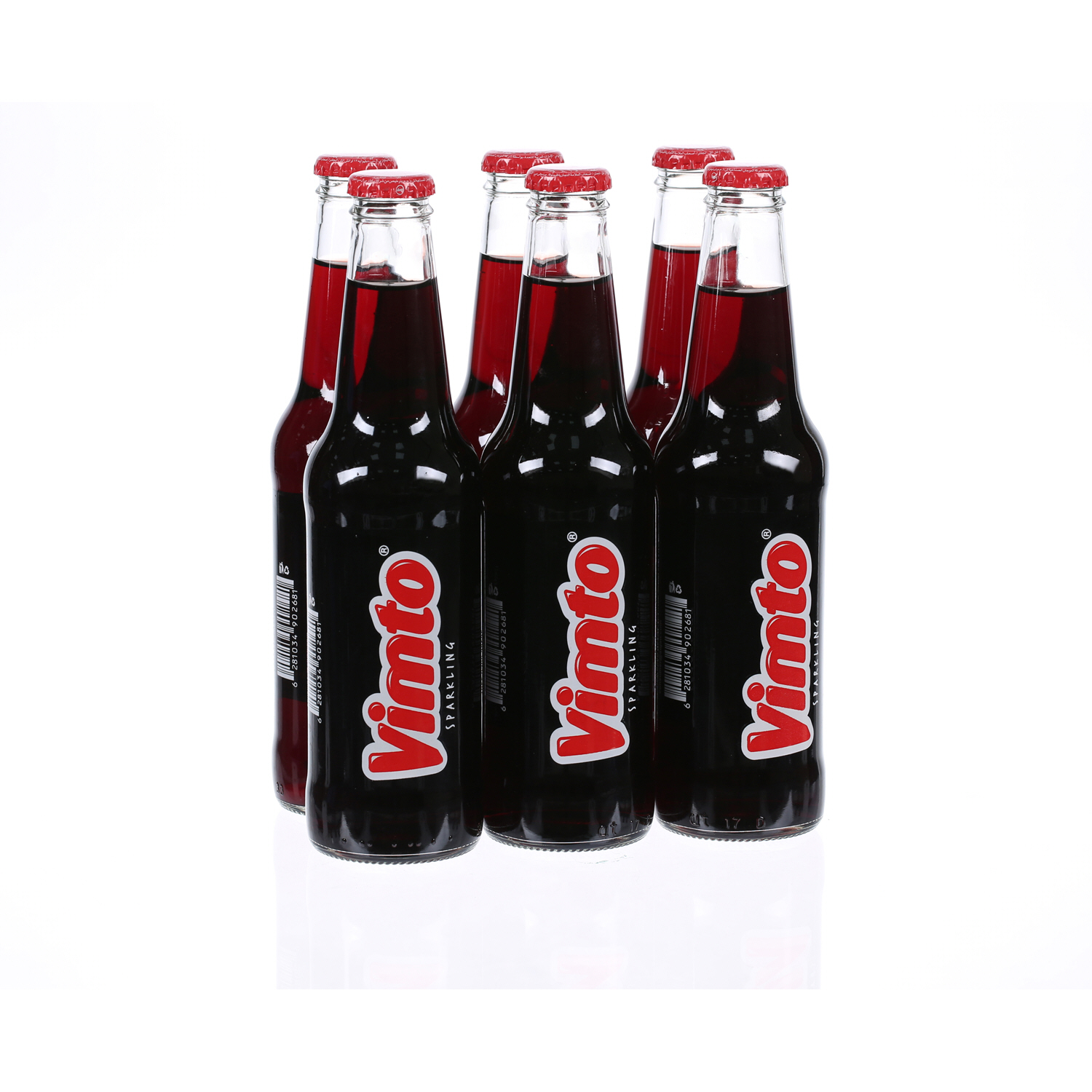 Vimto Sparking Glass Bottle 330ml × 6'S