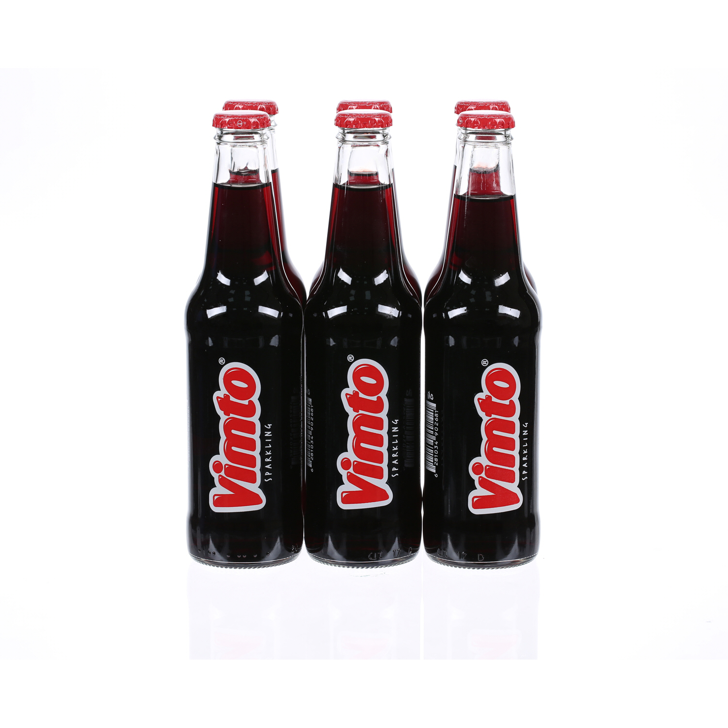 Vimto Sparking Glass Bottle 330ml × 6'S