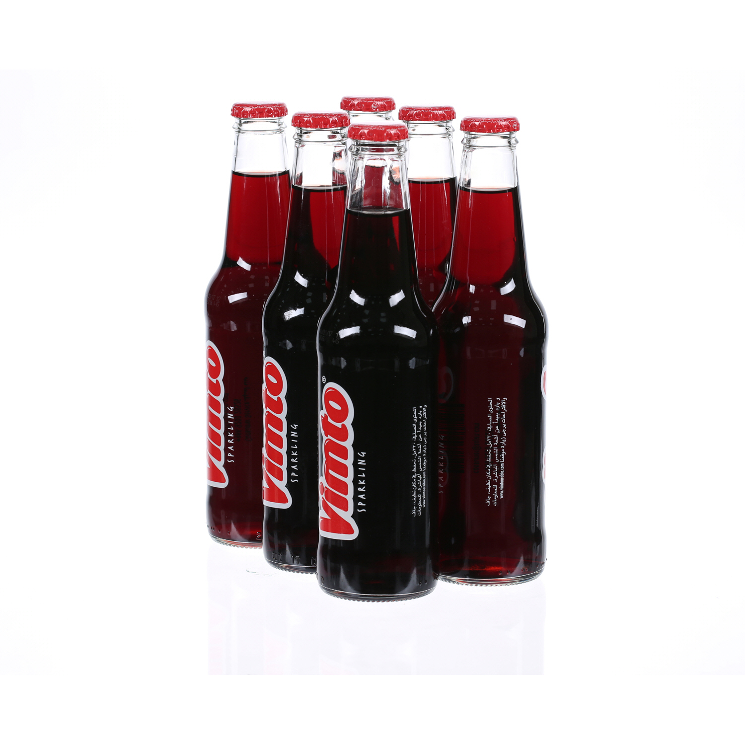 Vimto Sparking Glass Bottle 330ml × 6'S