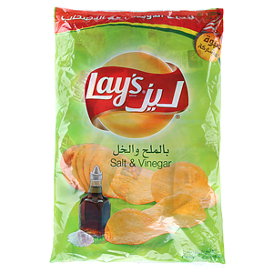 Lay's Chips Salt & Vinegar 14 g × 21 Pack