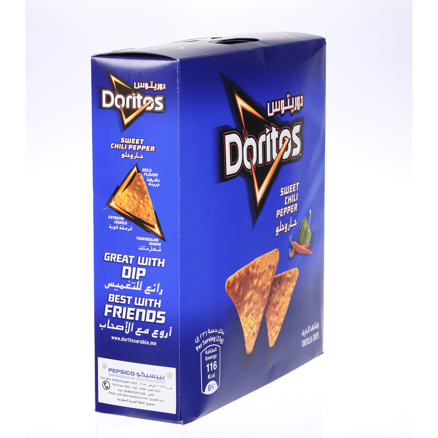 Doritos Nacho Sweet Chili 23 g × 12 Pack