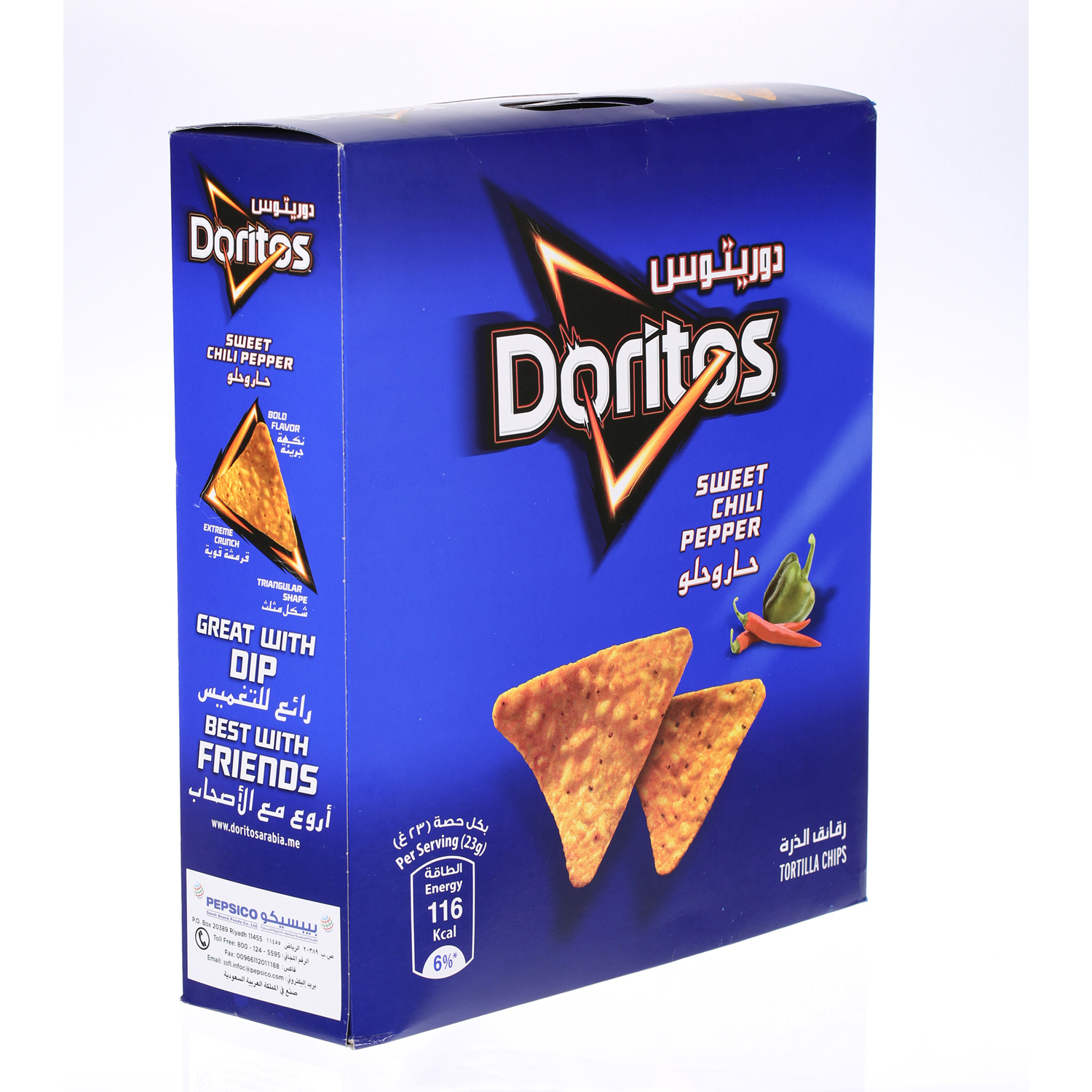 Doritos Nacho Sweet Chili 23 g × 12 Pack