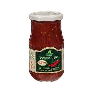 Halwani Ground Red Pepper in Olive 375 g