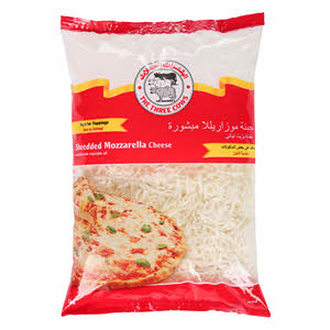 The Three Cows Shredded Pizza Topping 1 Kg