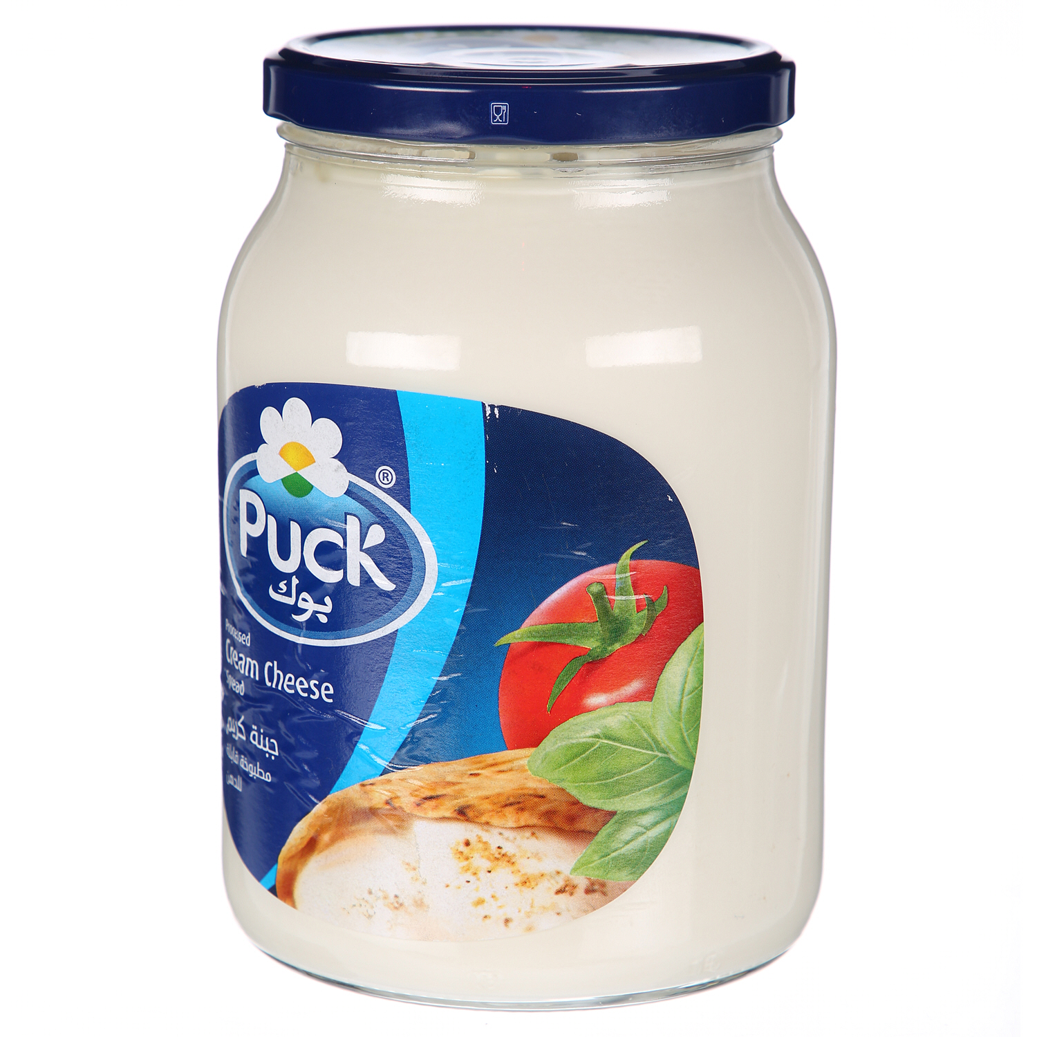 Puck Cheese Jar White 1.1Kg