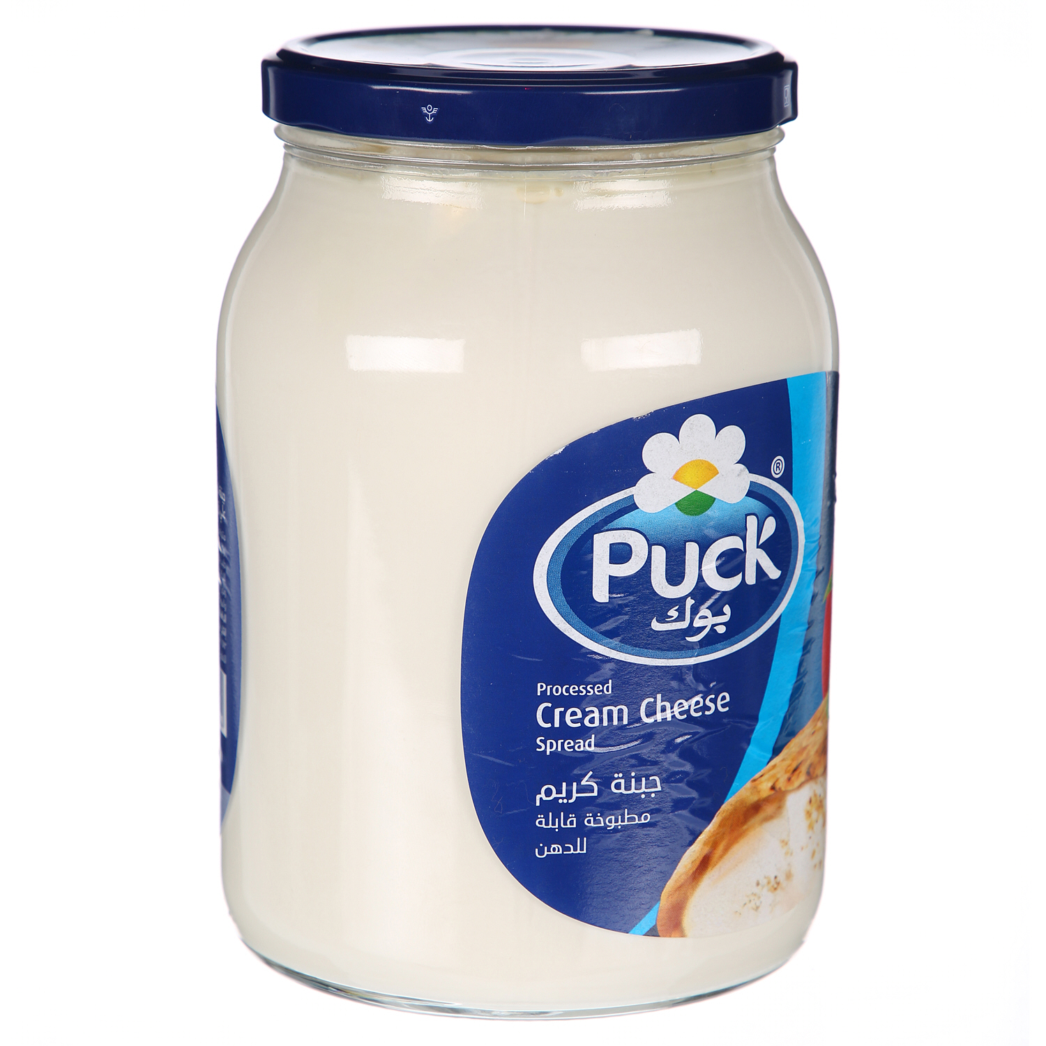 Puck Cheese Jar White 1.1Kg