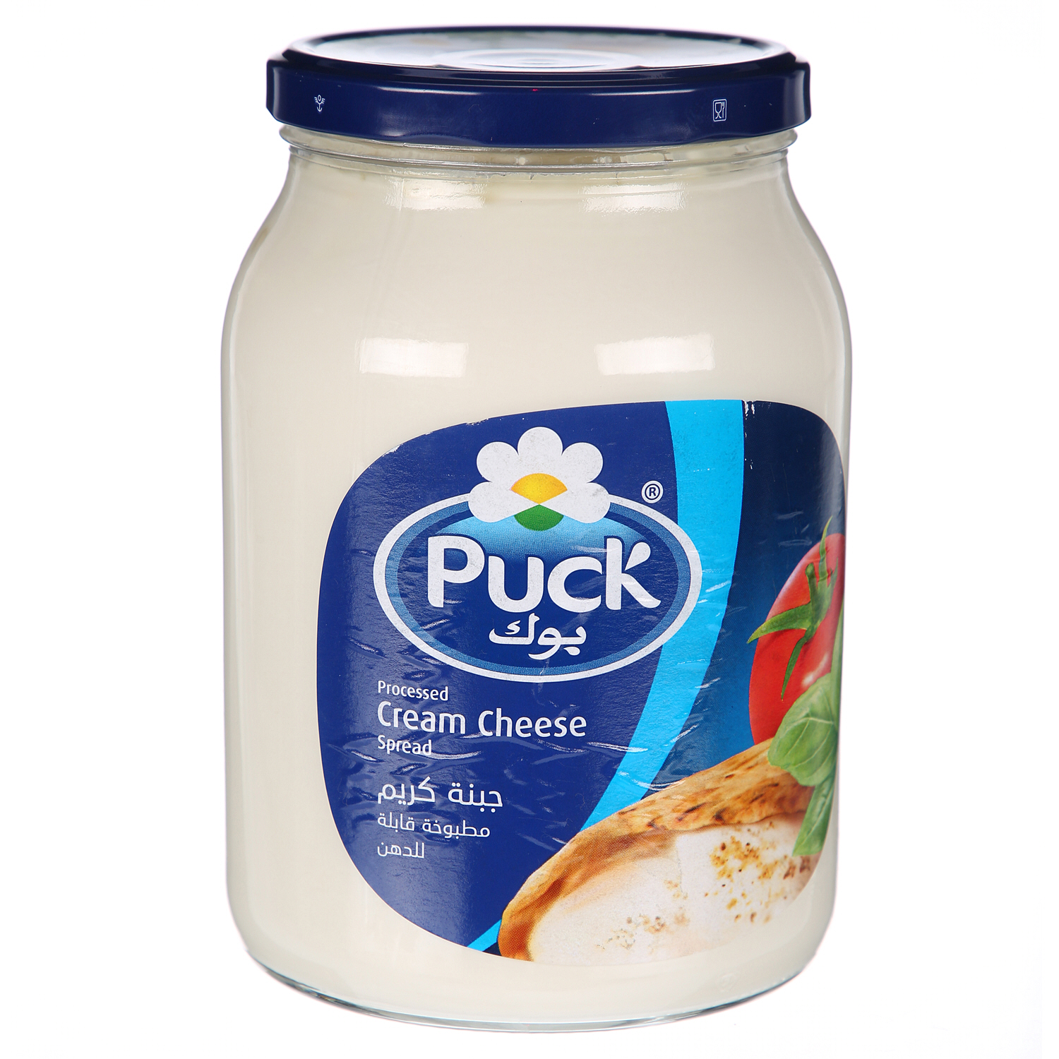 Puck Cheese Jar White 1.1Kg