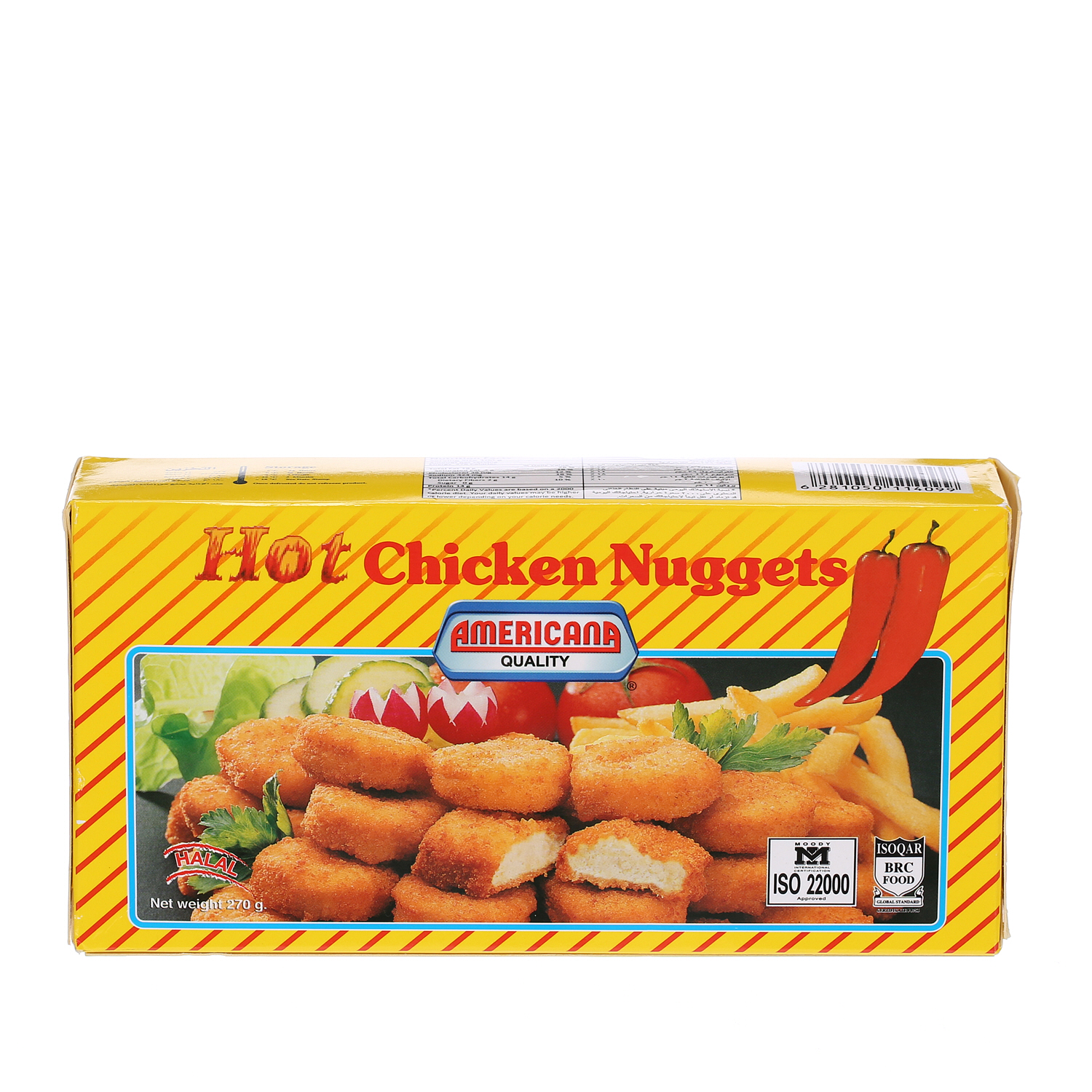 Americana Chicken Nuggets Hot 270 g