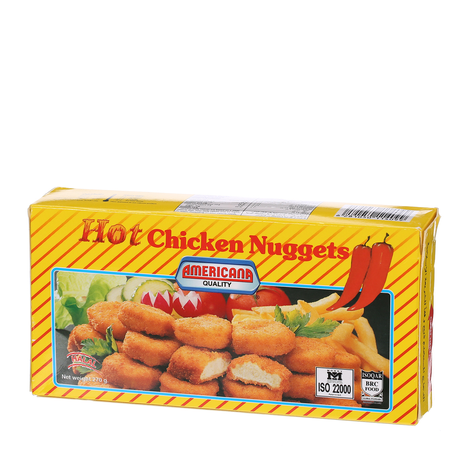 Americana Chicken Nuggets Hot 270 g