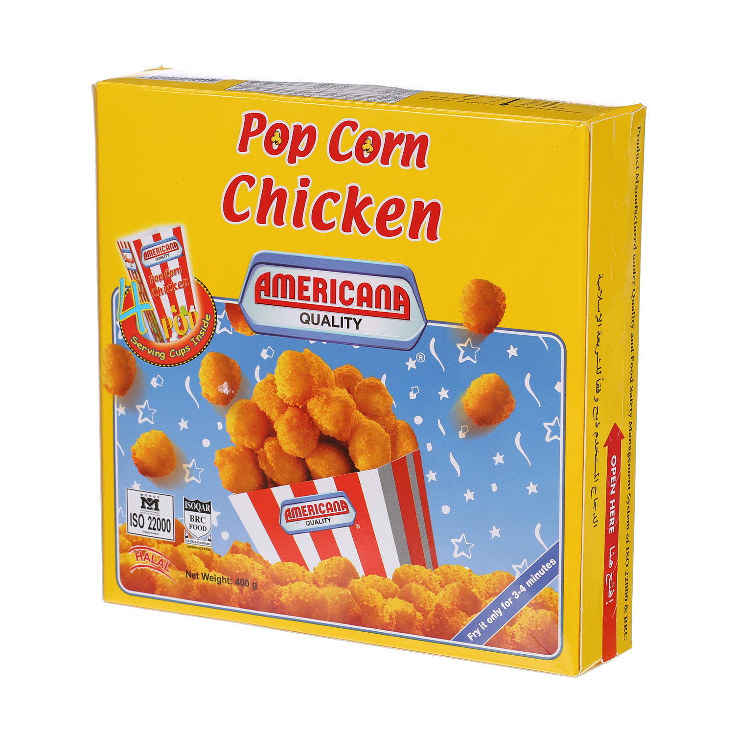 Americana Chicken Popcorn 400 g