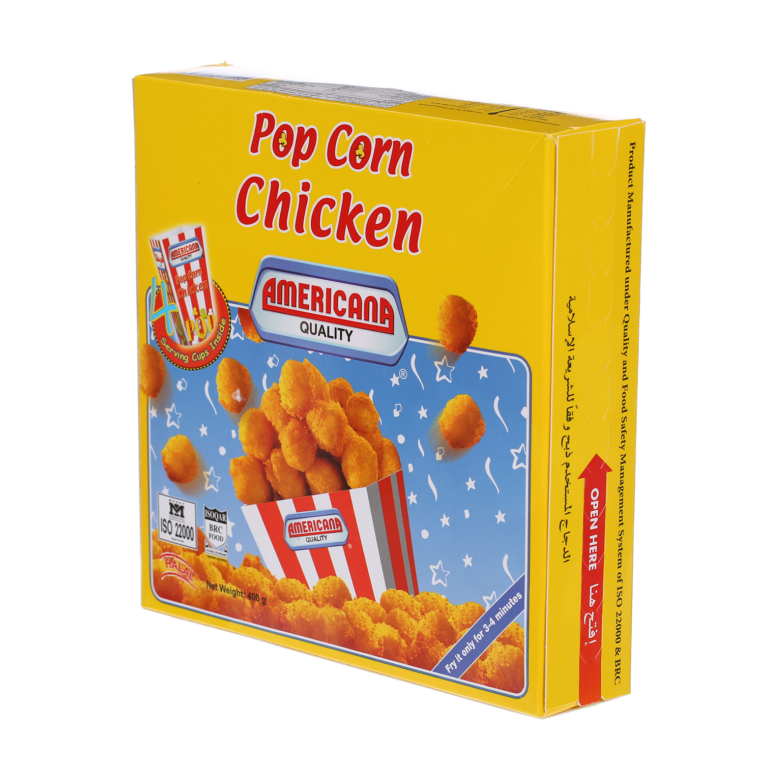Americana Chicken Popcorn 400 g