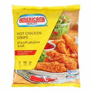 Americana Chicken Strips Hot 750 g