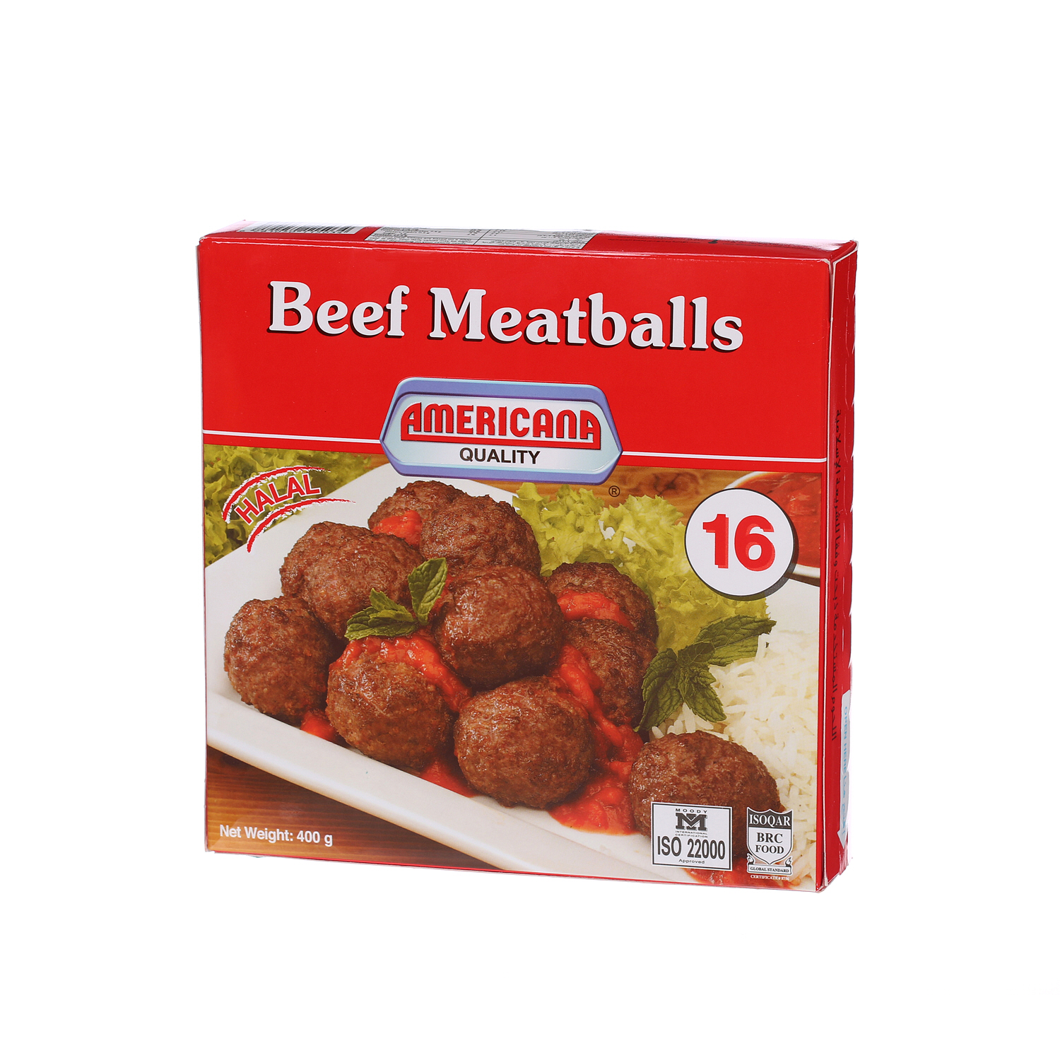 Americana Beef Meat Balls 400 g