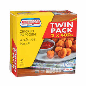 Americana Cken Popcorn 2X400G Americana Cken Popcorn 2X400G