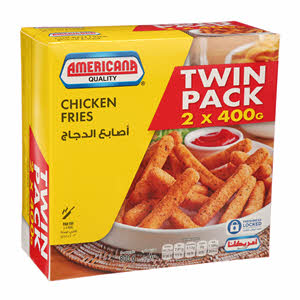 Americana Fries Chicken Hot & Spicy 400gm × 2PCS