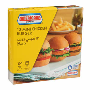 Americana Chicken Mini Burgers 400 g