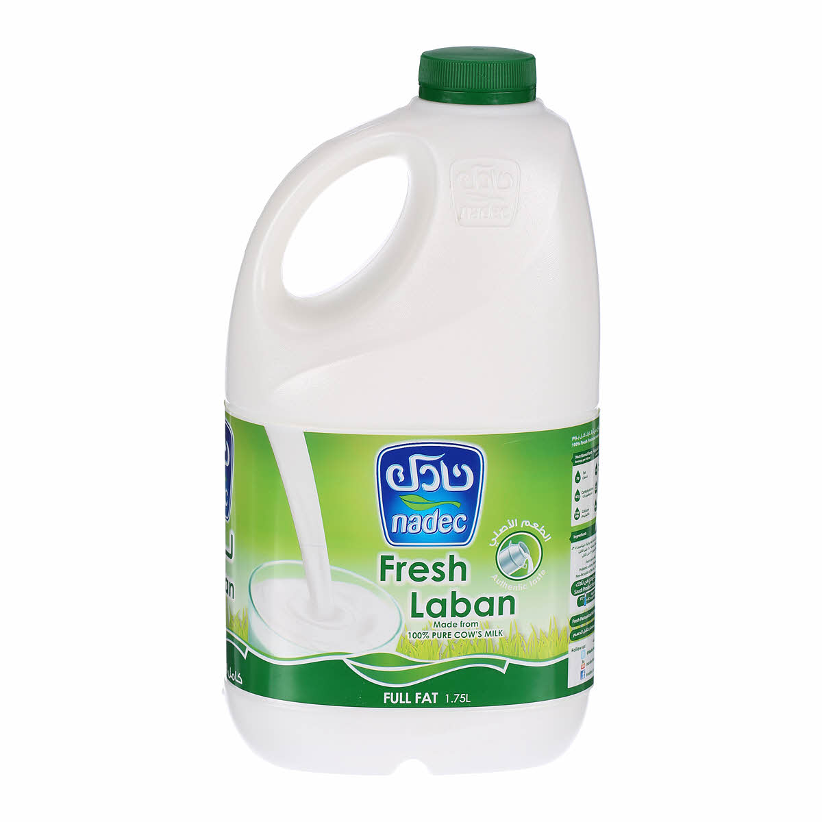 Nadec Fresh Laban Full Fat 1.75Ltr | Sharjah Co-operative Society
