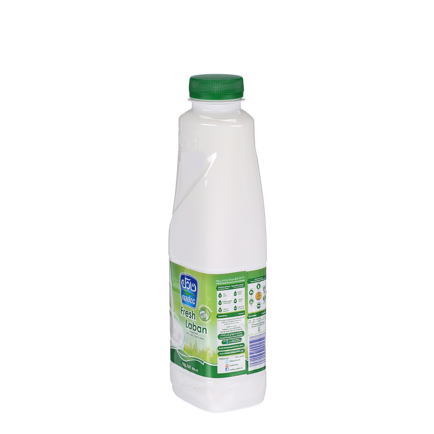 Nadec Fresh Laban Full Fat 800ml