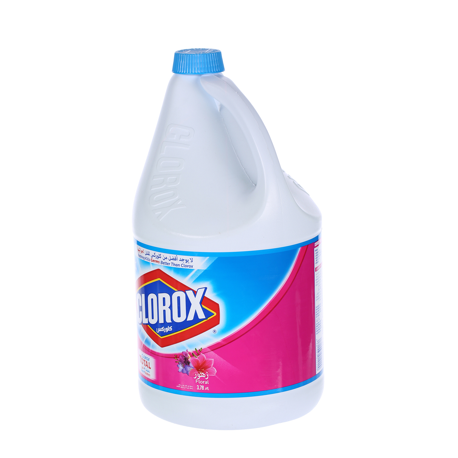 Clorox Total Floral Bleach Liquid Floral Fresh 1 Gallon