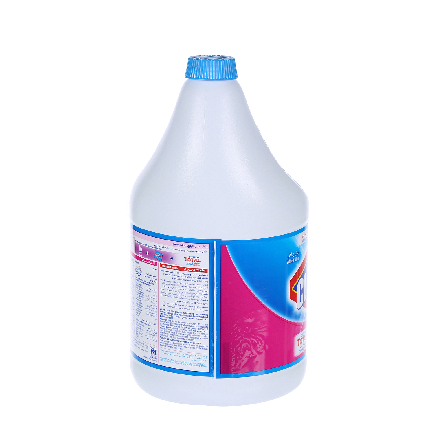 Clorox Total Floral Bleach Liquid Floral Fresh 1 Gallon