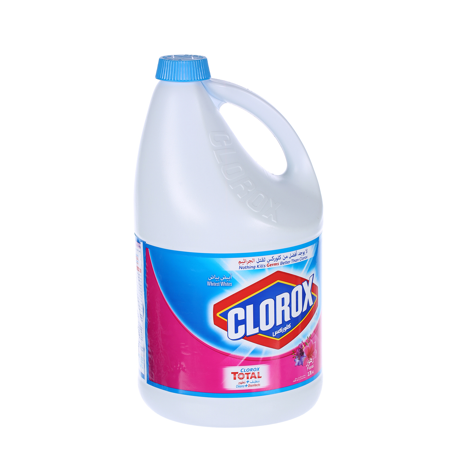 Clorox Total Floral Bleach Liquid Floral Fresh 1 Gallon