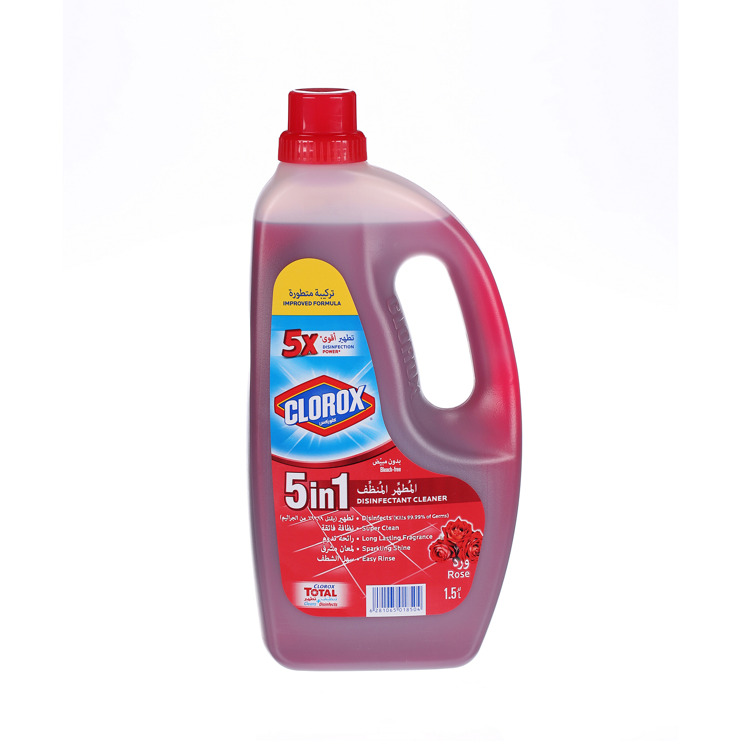 Clorox Disinfectant Cleaner non Bleach Rose 1.5 L