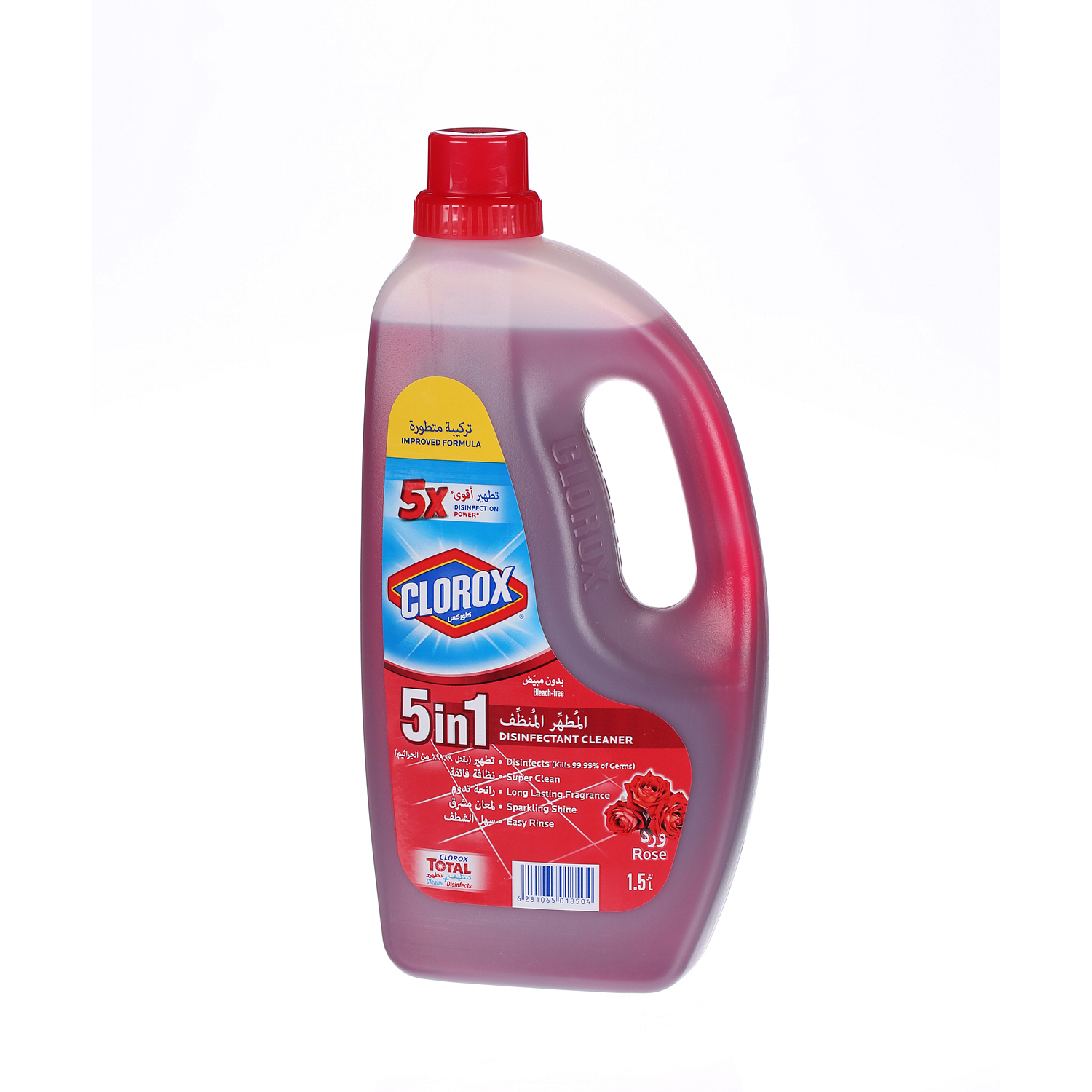 Clorox Disinfectant Cleaner non Bleach Rose 1.5 L