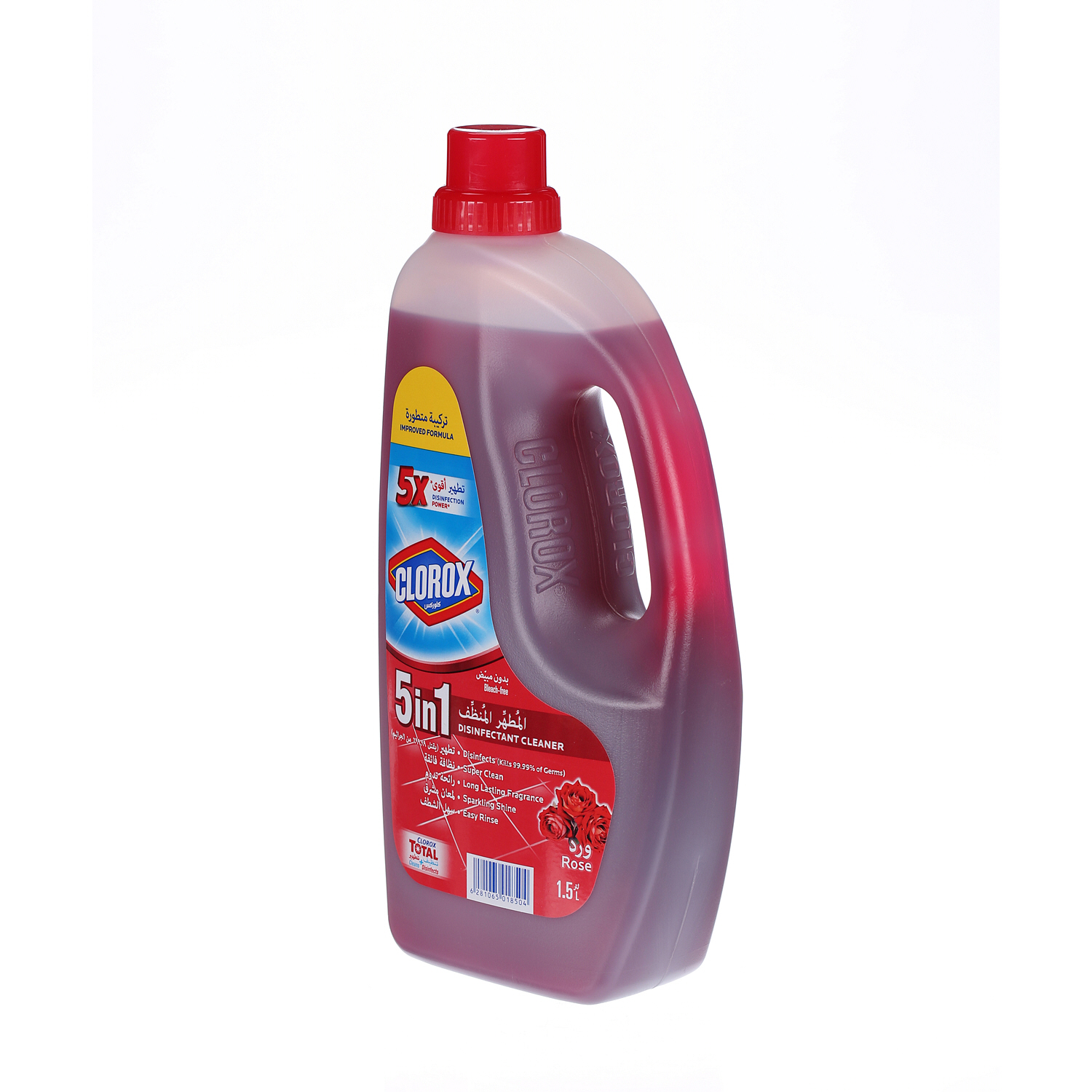 Clorox Disinfectant Cleaner non Bleach Rose 1.5 L